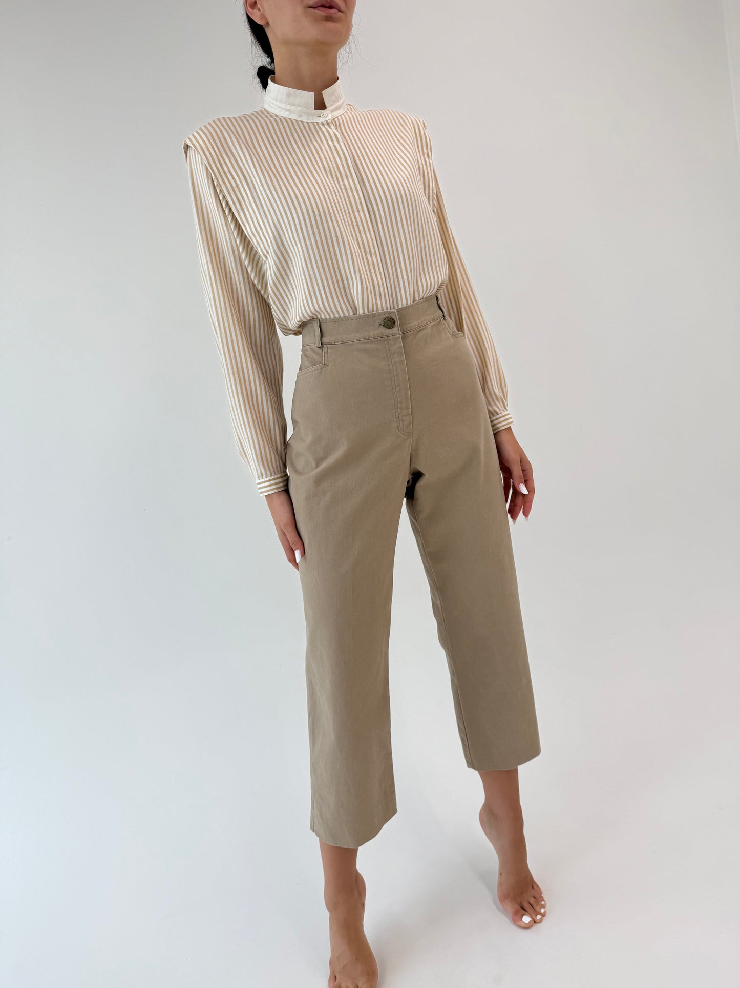 Jeans vintage premium modelatori dark nude