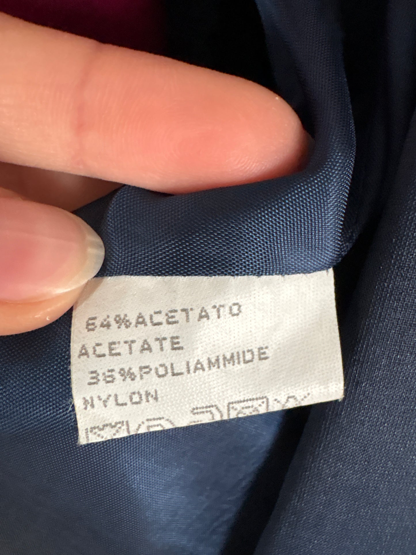 Pardesiu ultra subțire in croi super lung cambrat Navy blue