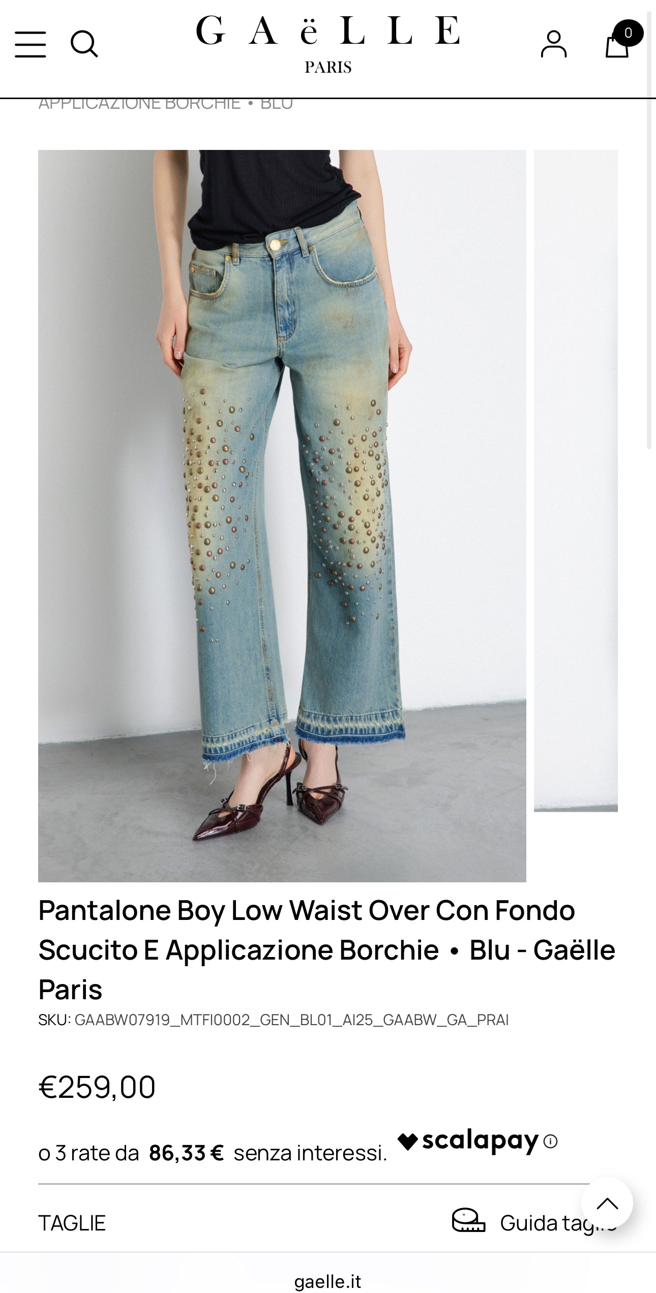 Jeans de brand premium italian Barrel petite cu talie ultra înaltă