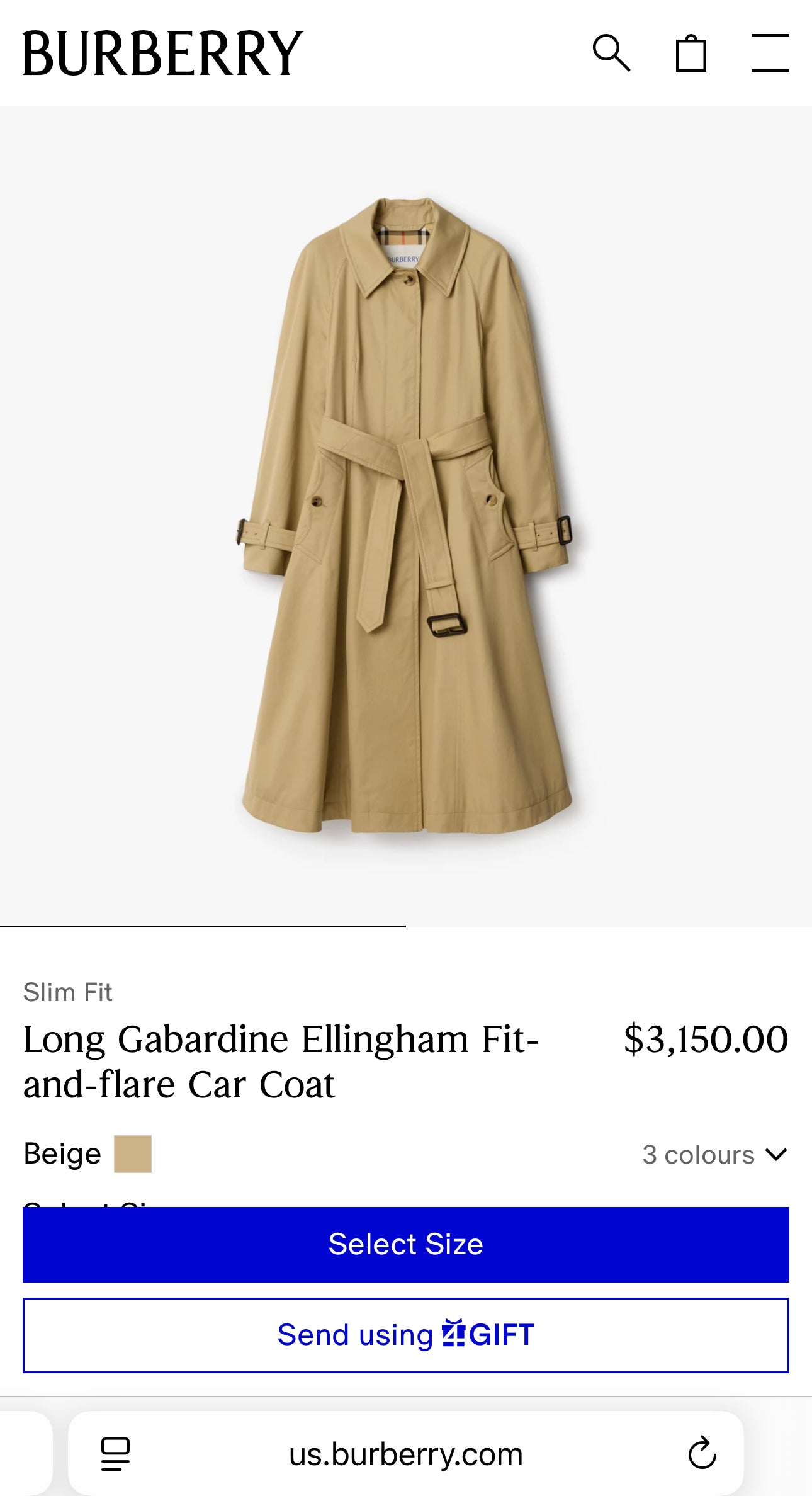 Trench high end Burberry de toamnă iarnă cu liner de lana cu camel hair detașabil