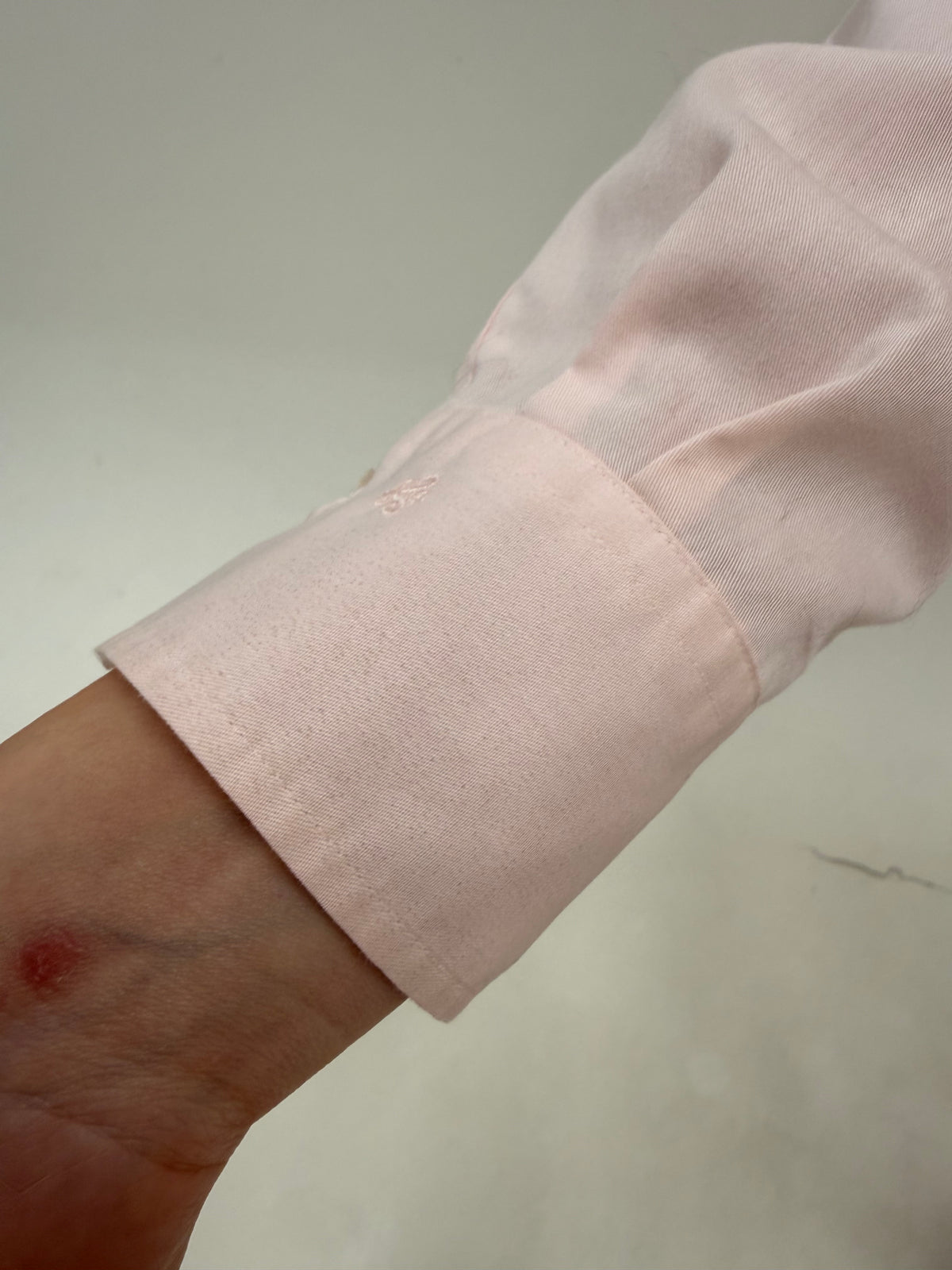 Cămașa de brand super premium powder Pink din poplin de bumbac