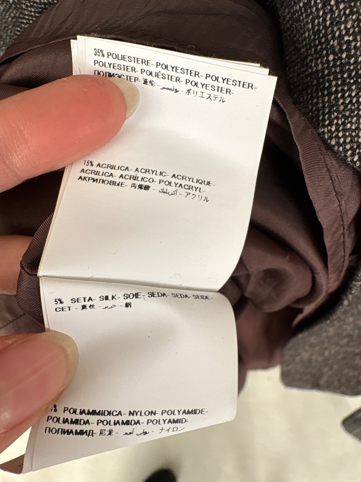Rochie de brand premium vintage anii 2000 în croi reinterpretat de ani 50 din lana extrafina sare și piper
