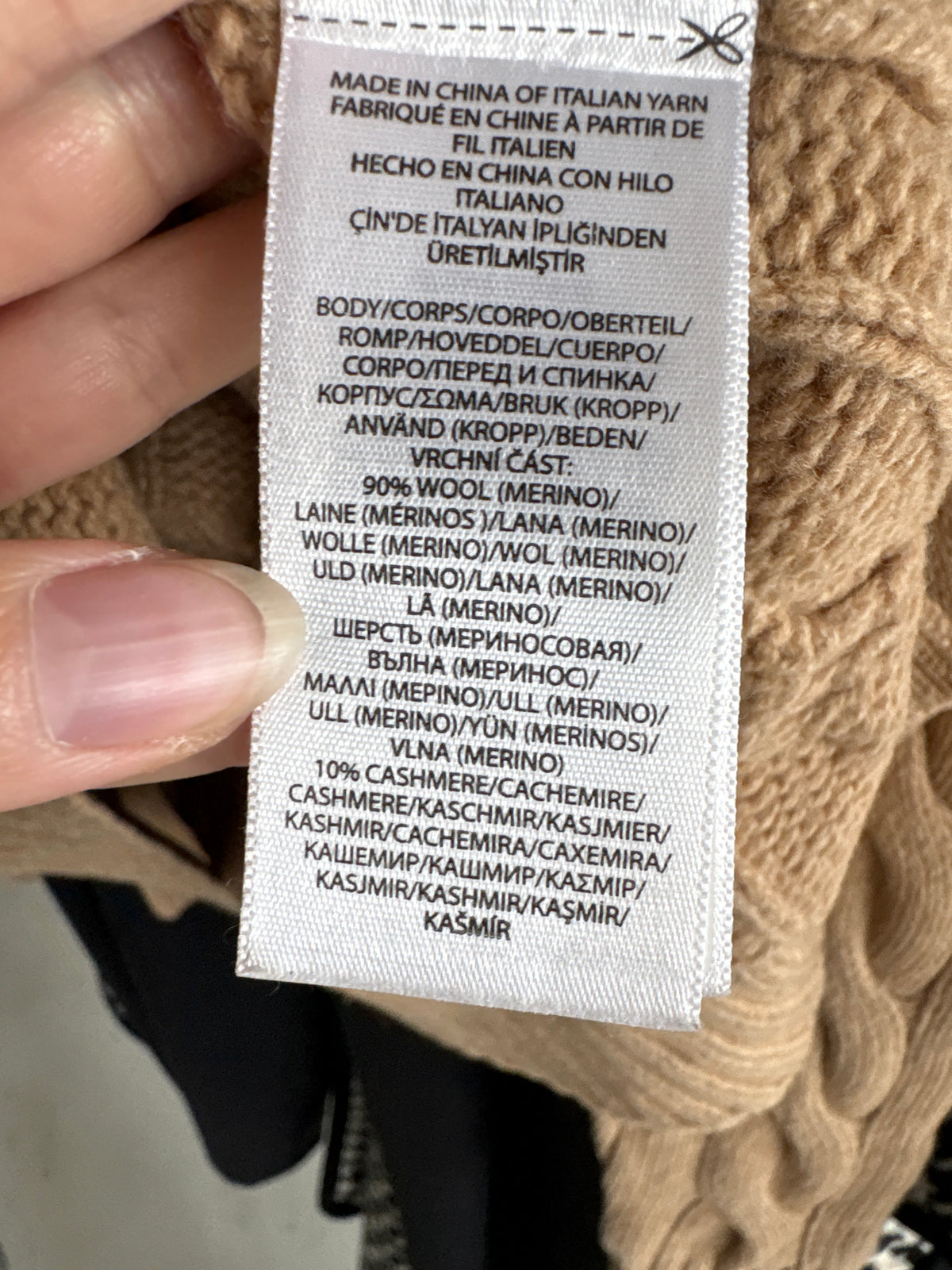 Pulover Polo Ralph Lauren gros cu torsade din cașmir și lana extrafina