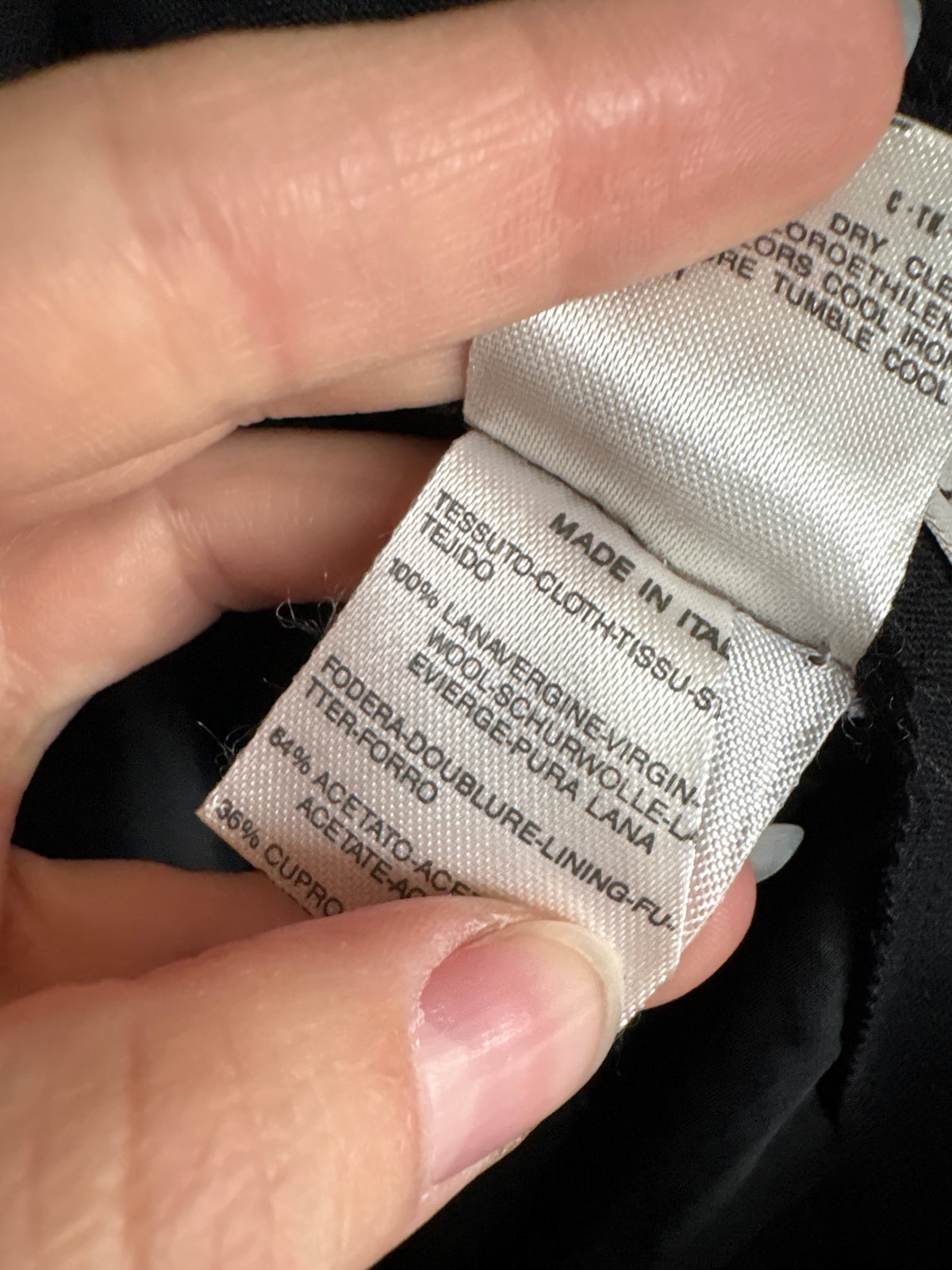 Fustă Marella by Max Mara neagră în croi amplu cu talie ultra înaltă midi din lana extrafina