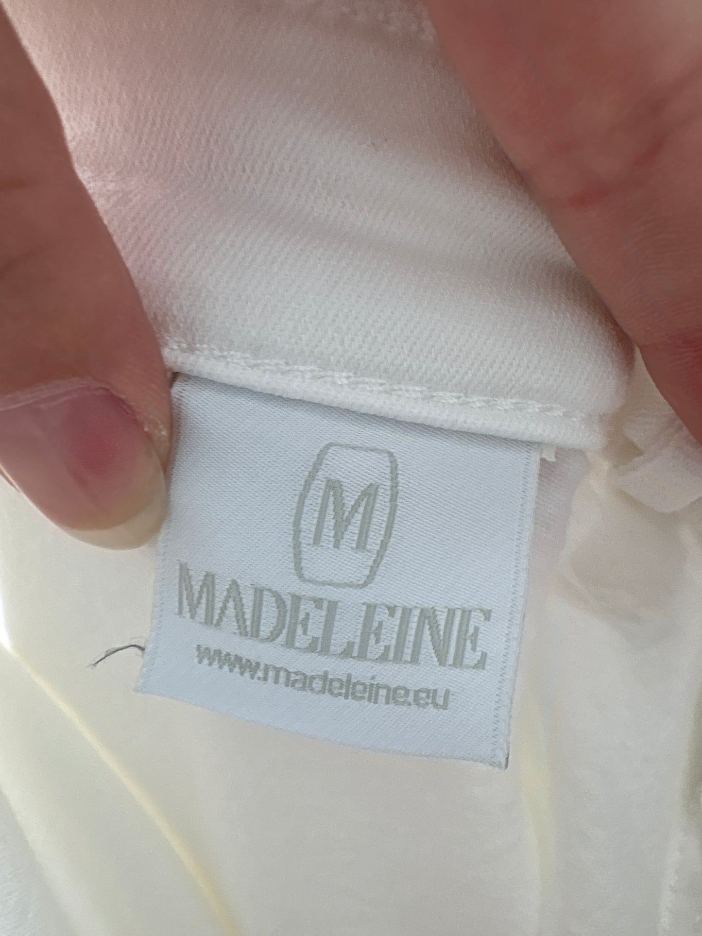 Pantaloni Madeleine din bumbac modelator cu talie ultra înaltă