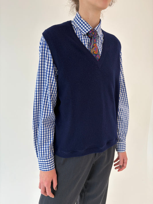 Vestă / top din cașmir scoțian