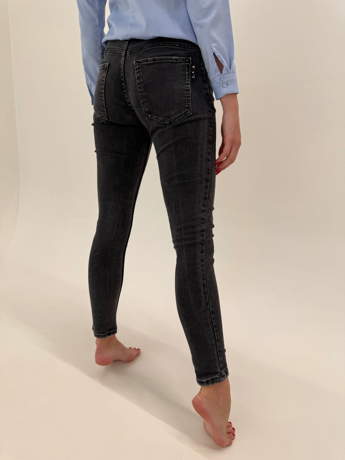 Jeans Off White modelatori ultra confort skinny fit
