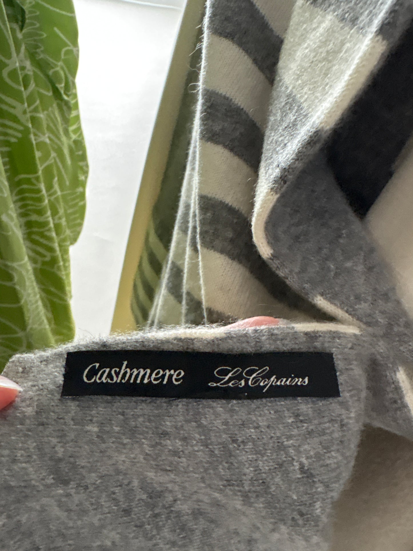 Fular din cașmir multiply de brand luxury Les Copains