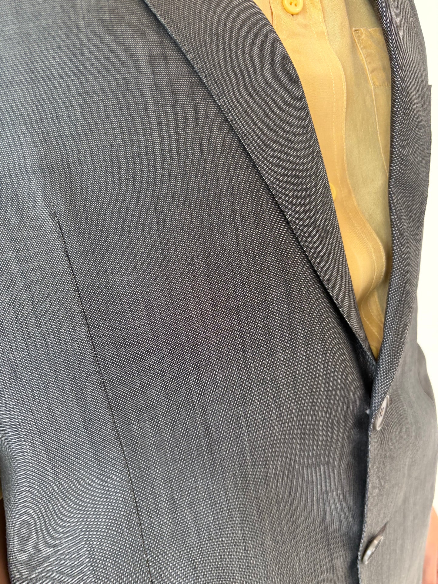 Sacou ultra luxury Loro Piana din lana extrafina tasmaniana super 120’s