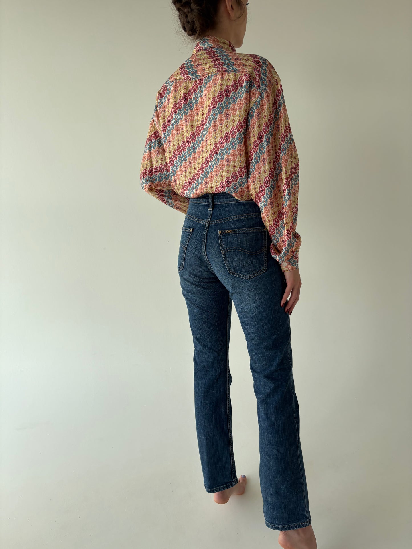 Jeans premium bootcut modelatori darker wash