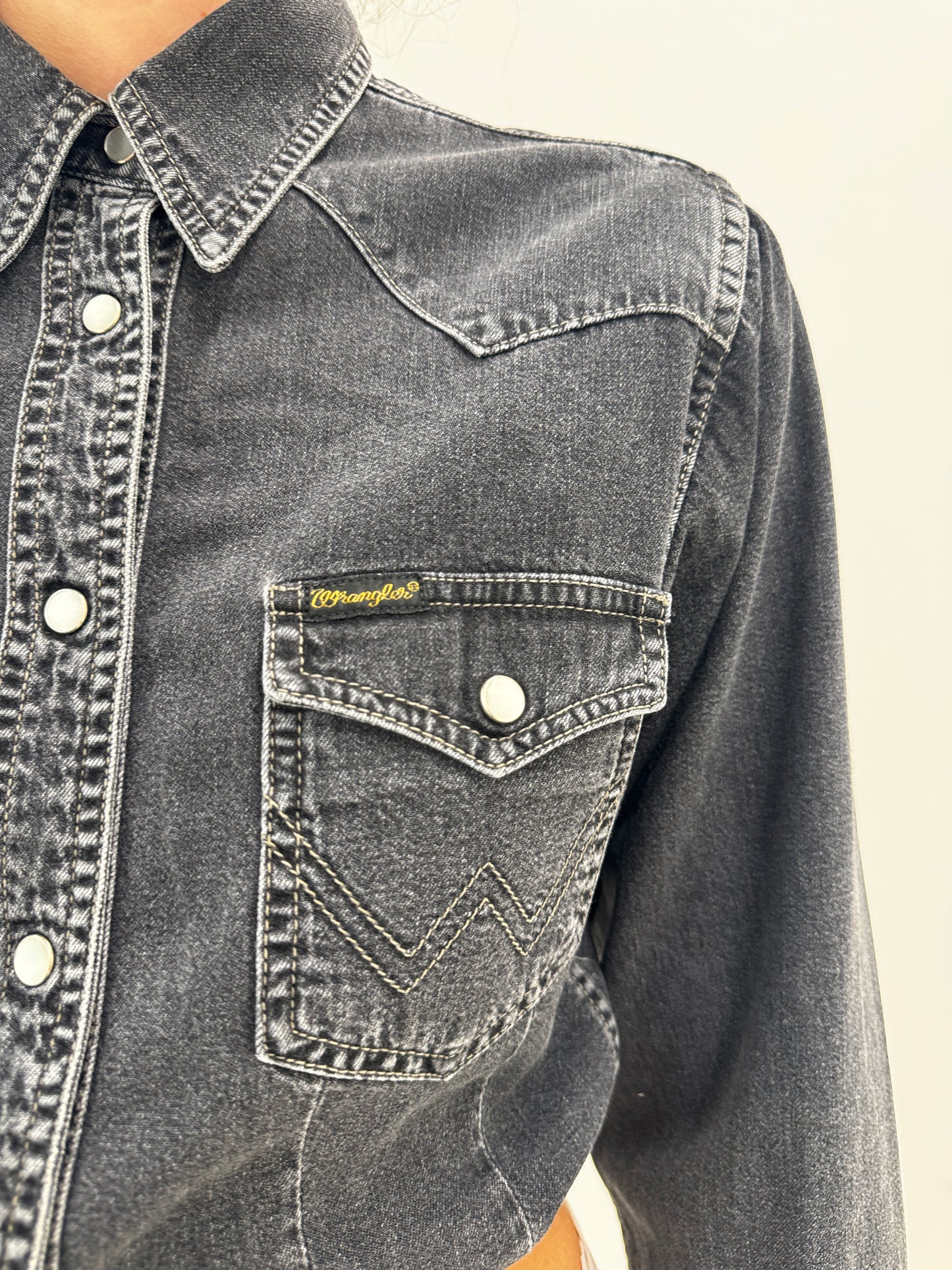 Cămașa de brand premium din jeans moale cu talie elastică marcată