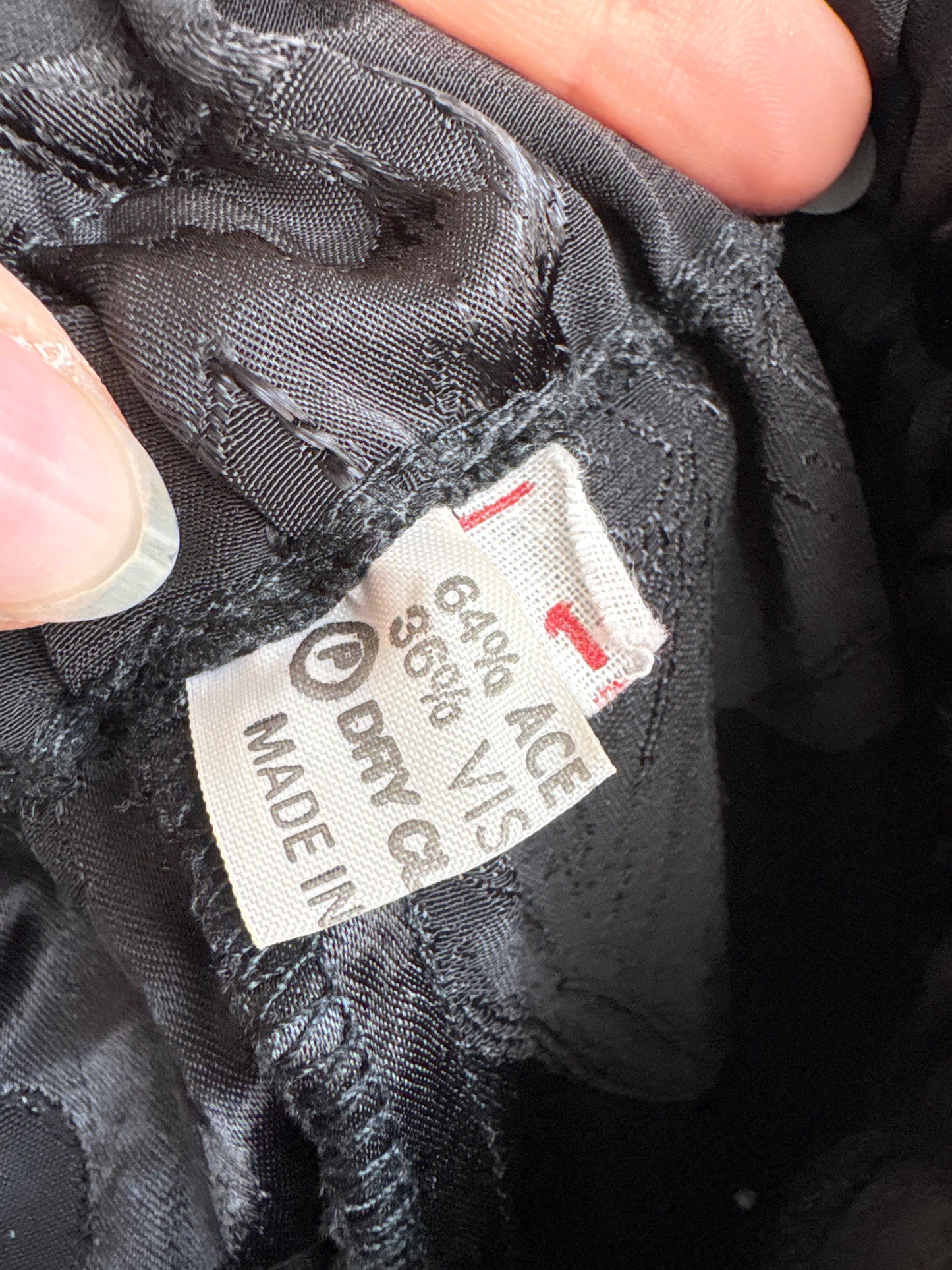 Pantaloni vintage negri de la zi la seară cu pense si talie ultra înaltă elastică