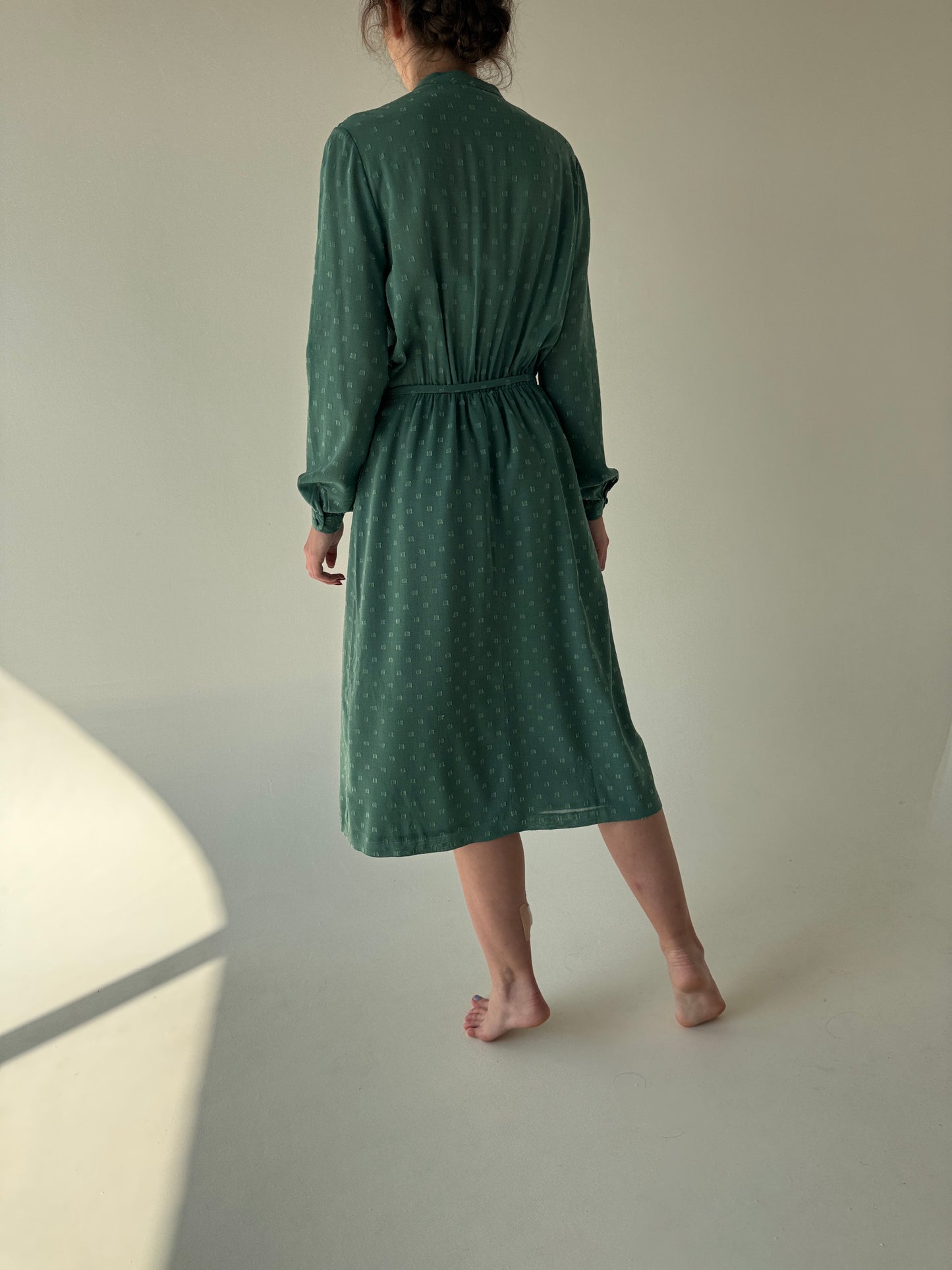 Rochie Old vintage de colecție anii 70 din cea mai fină lana