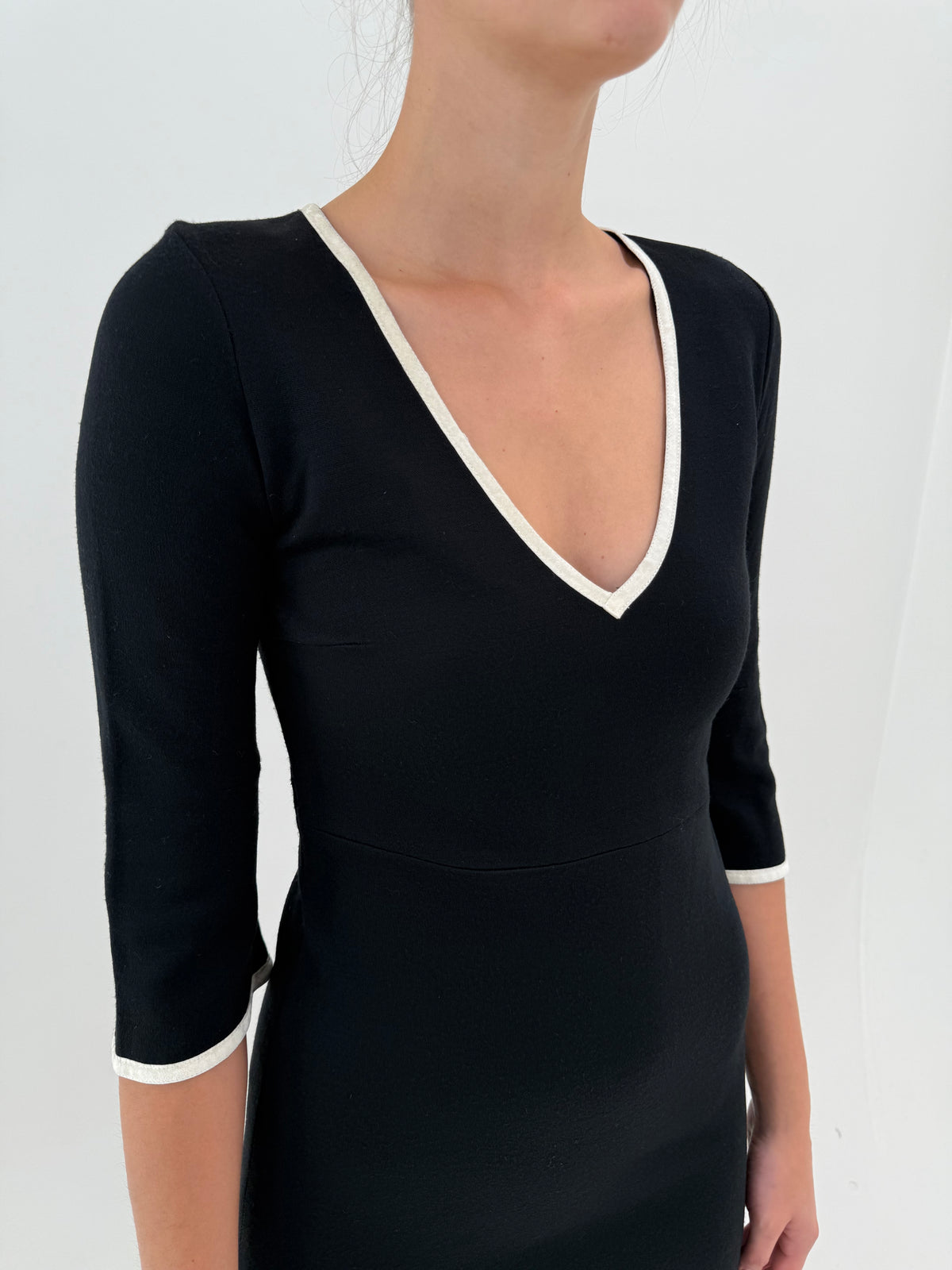 Rochie de brand premium italian Pinko din tricot extrafina din mix de lana