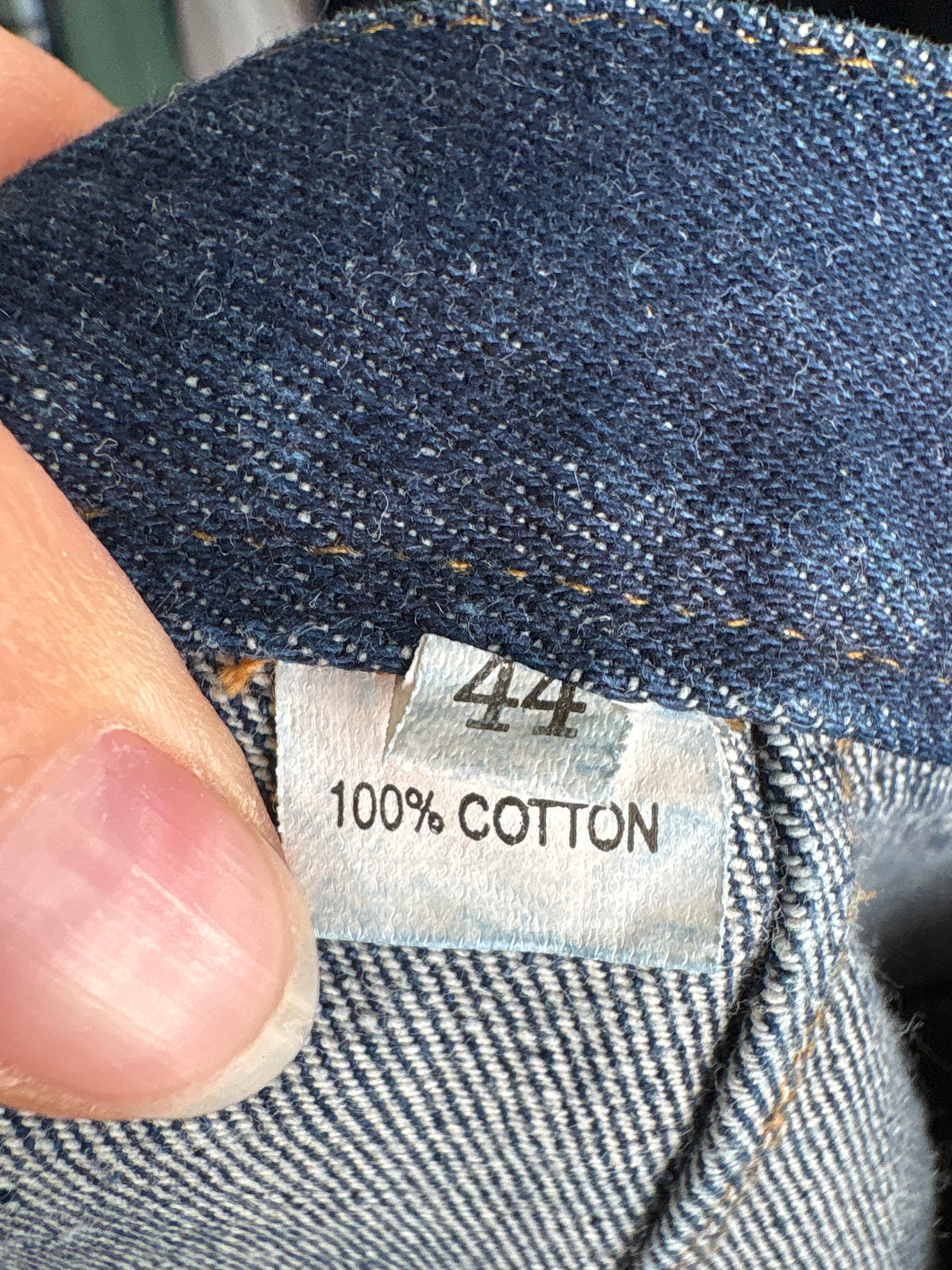 Fustă vintage maxi din jeans gros in croi A-line classic wash