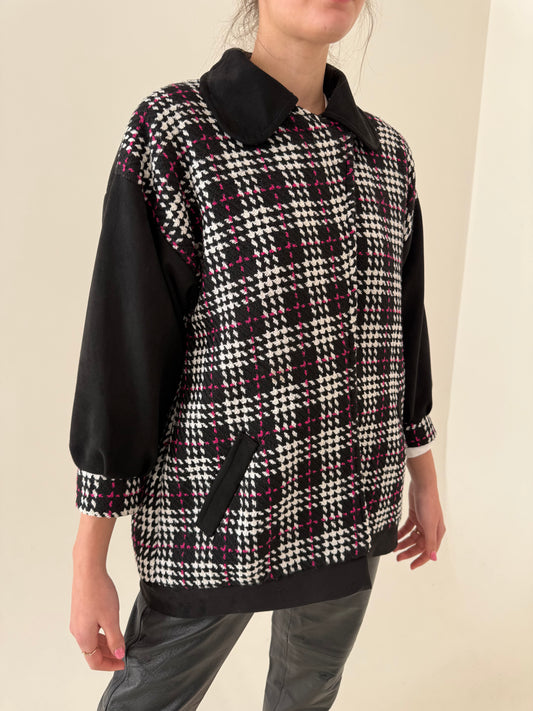 Geacă casual petite în croi actual oversized