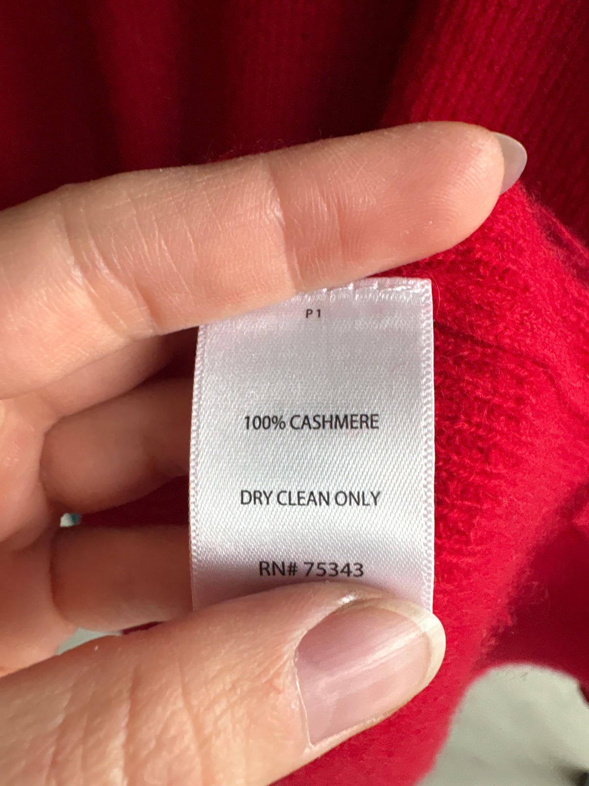 Pulover din cașmir multiply roșu superb crew neck in croi lung