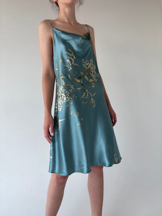 Furou / rochie tip furou cu print superb și bretele reglabile