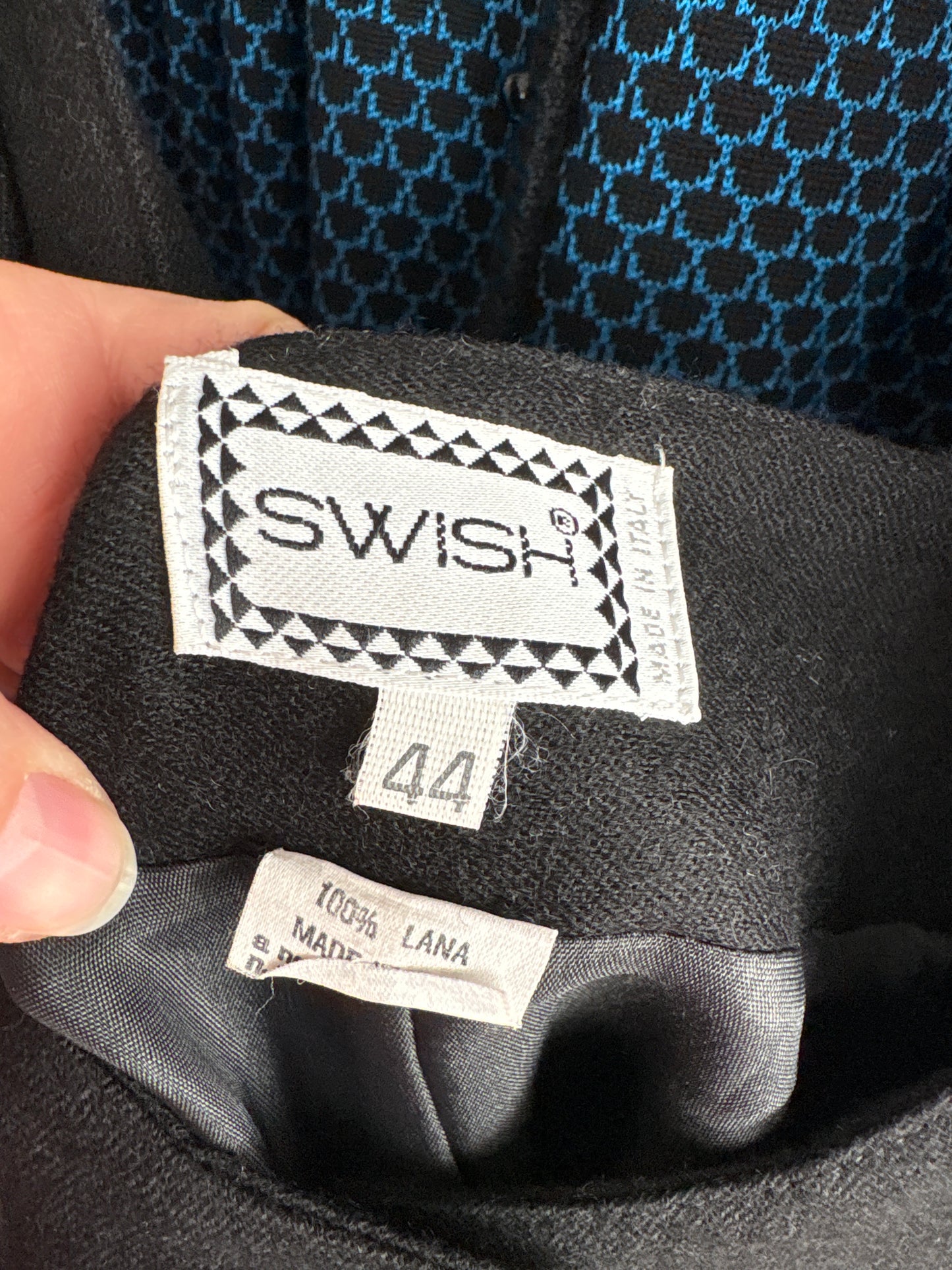 LBD vintage italian în croi sexy cu talie ultra înaltă maxi