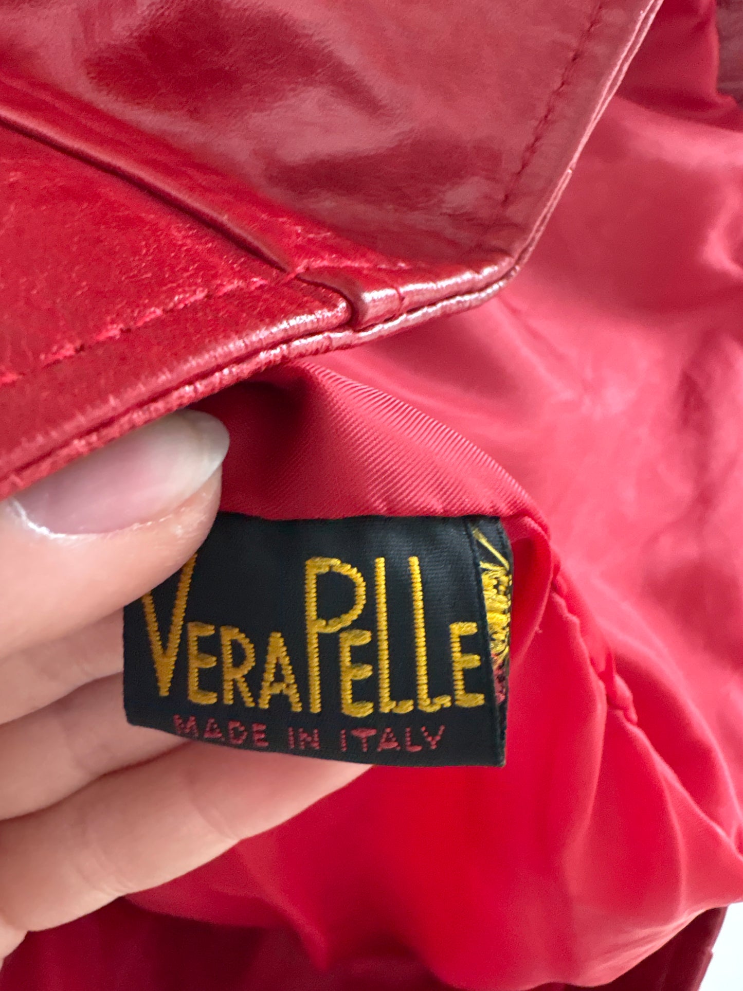 Geacă italiană în croi actual din piele naturală extrem de moale