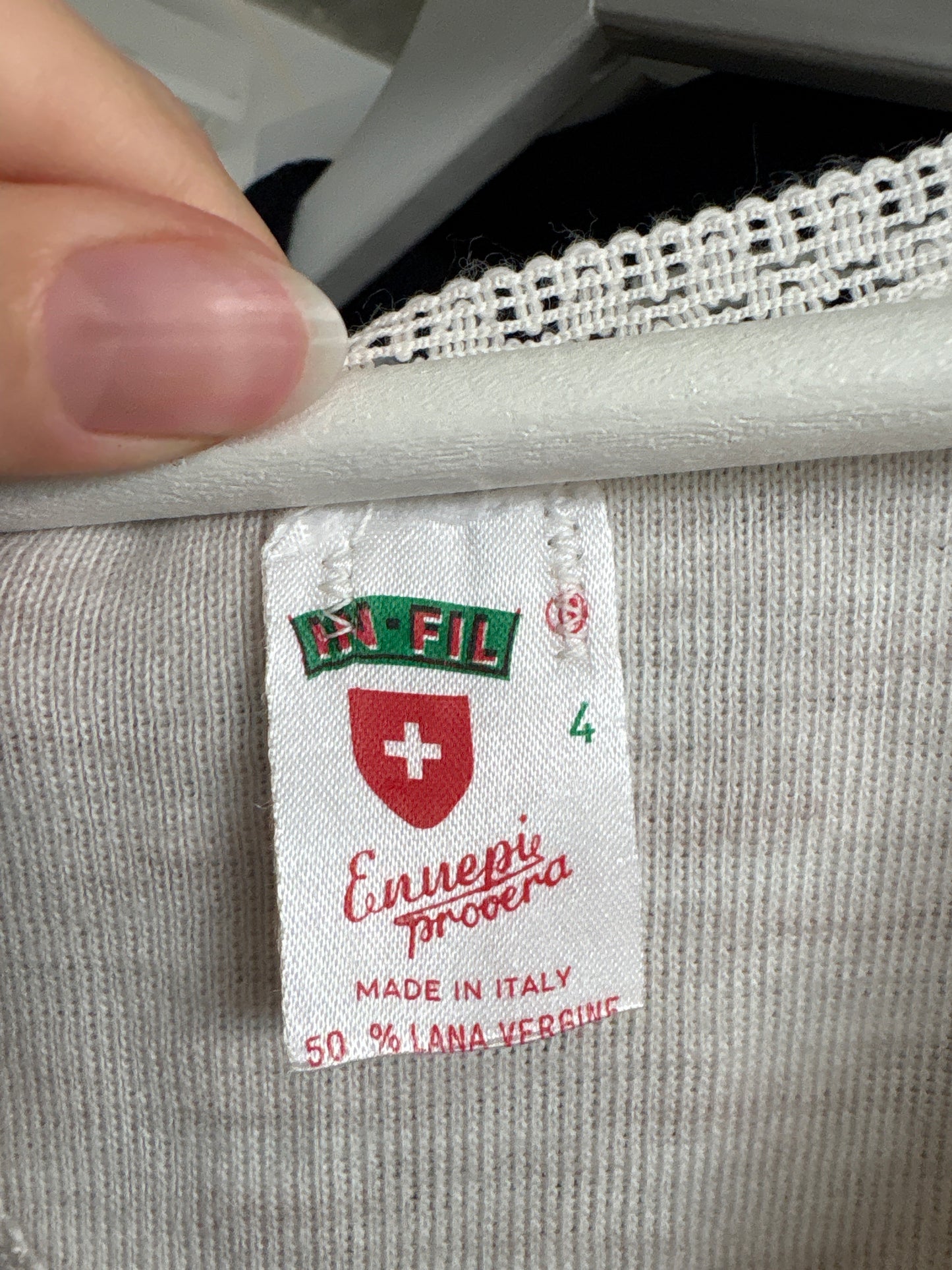 Maieu high end italian cambrat în croi lung din lana extrafina irestringibila