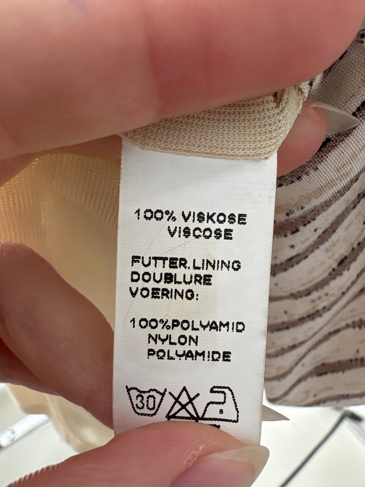 Fustă maxi camel cu dungi care au lait super vaporoasă cu talie ultra înaltă elastică