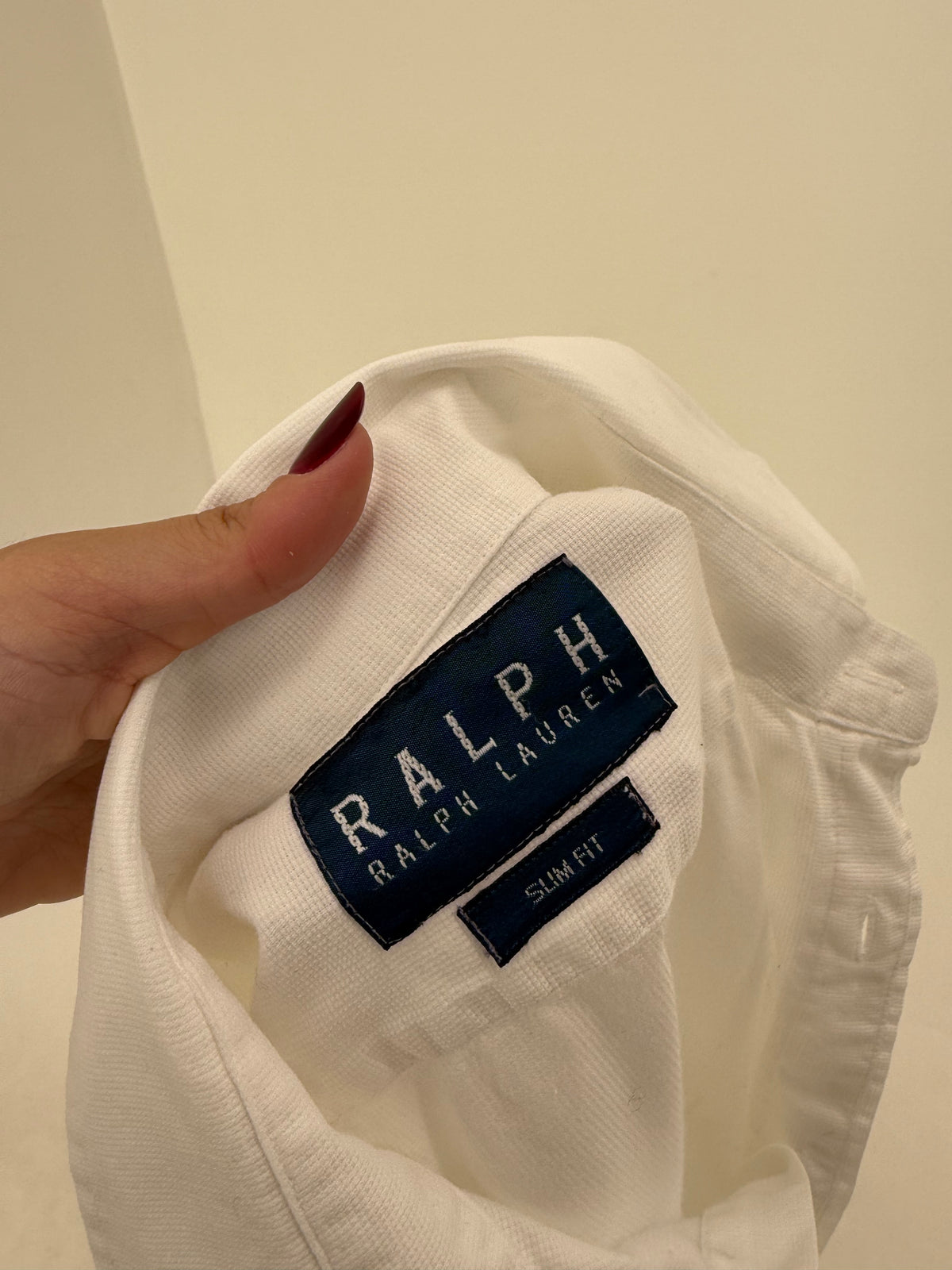 Cămașa Ralph Lauren petite din bumbac gros texturat