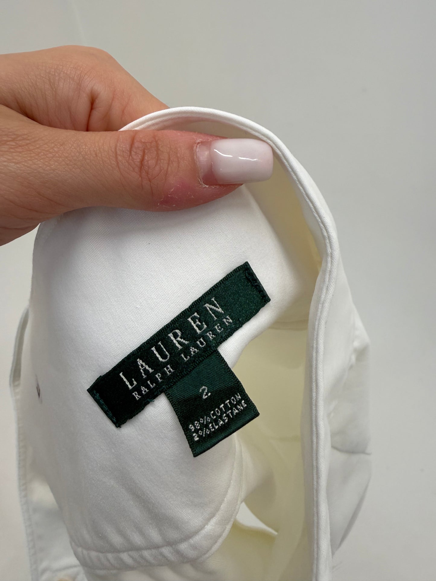 Fustă Ralph Lauren cu talie ultra marcată din bumbac premium ușor modelator
