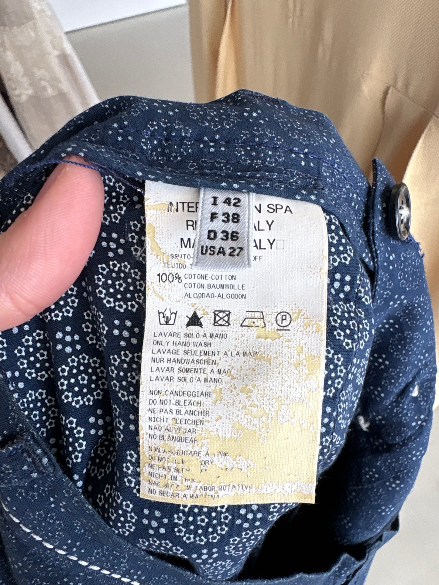 Pantaloni premium palazzo ultra ampli din panzica de bumbac și in