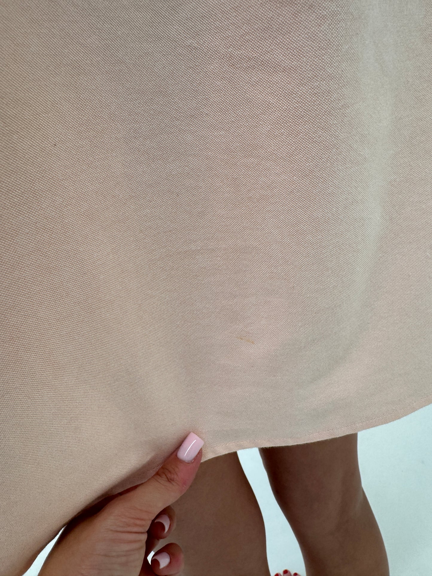 Cămașa Burberry din bumbac Oxford powder Pink casual în croi lejer