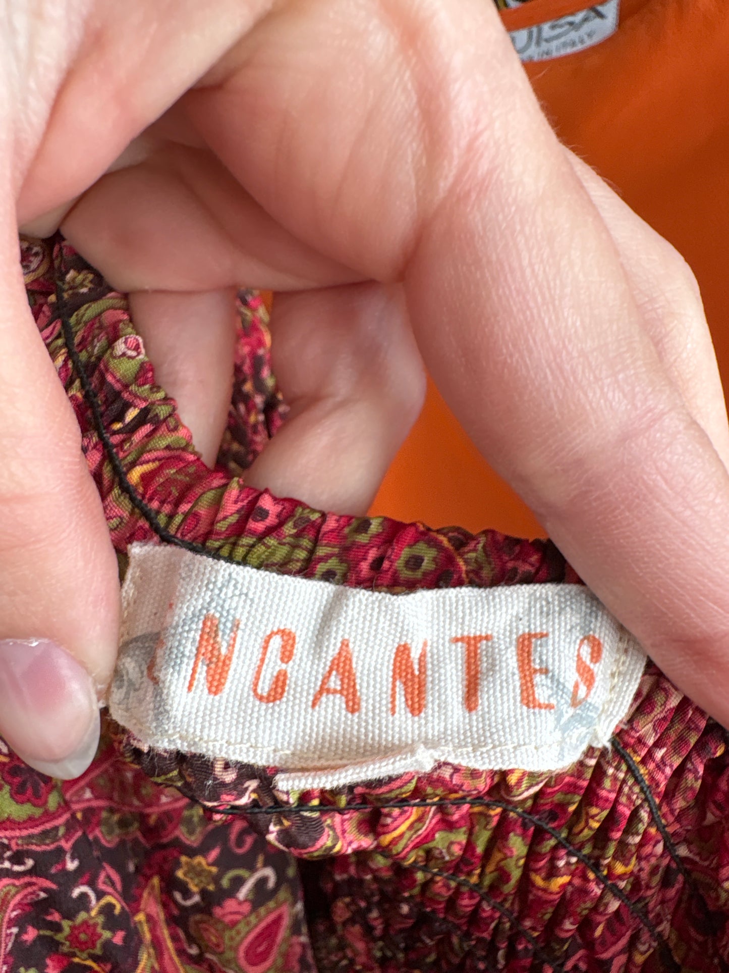 Fustă statement boho cu talie elastică în croi spectaculos 70% mătase naturală