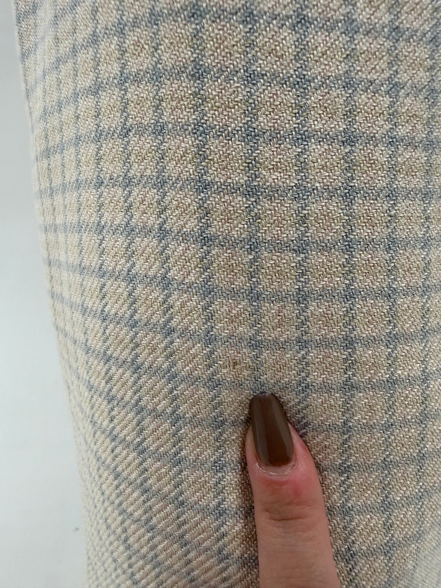 Fustă Escada din cașmir și mătase naturală în culori pudrate conică