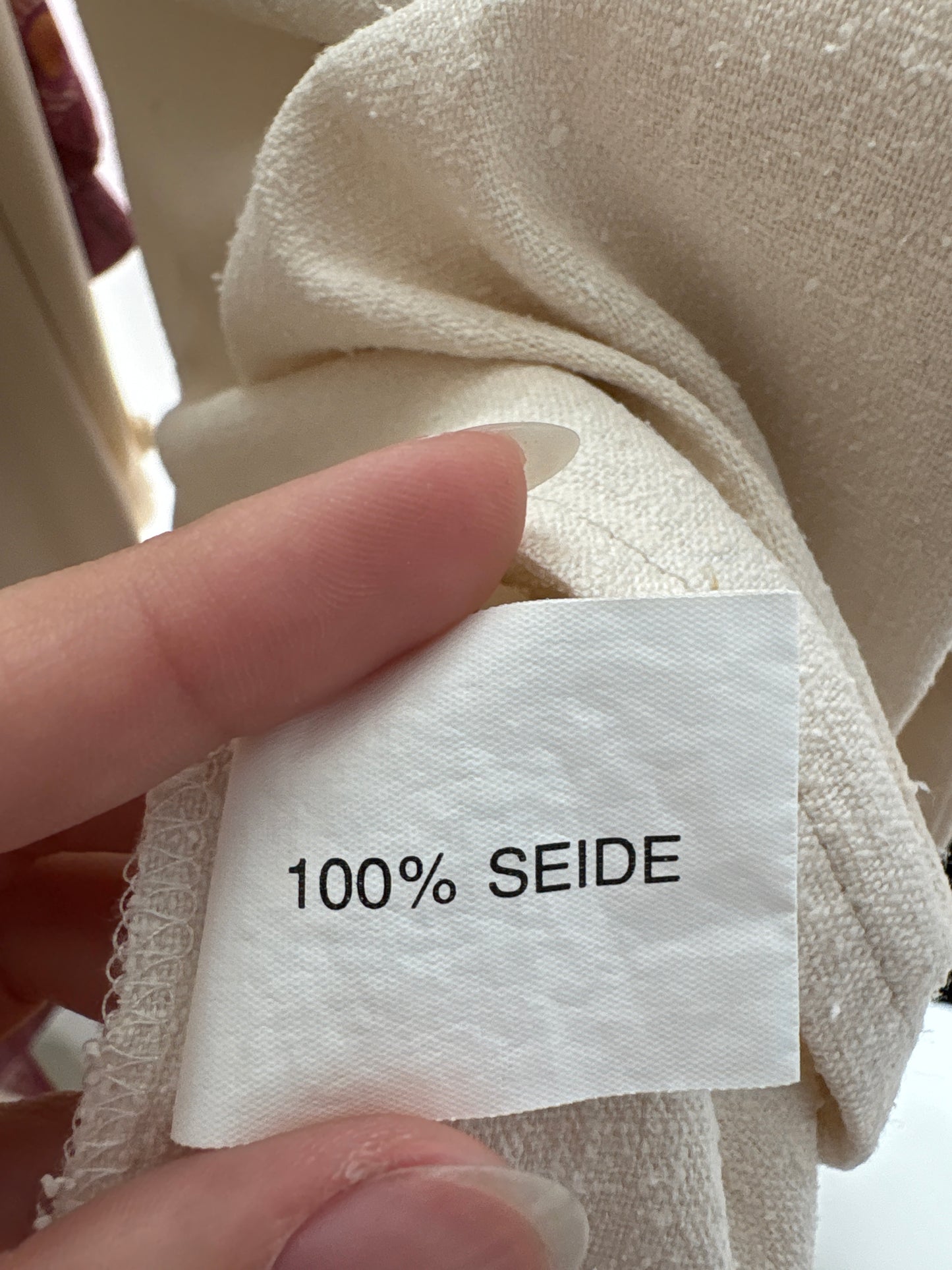 Cămașa vintage din mătase naturală raw în croi oversized minimalist