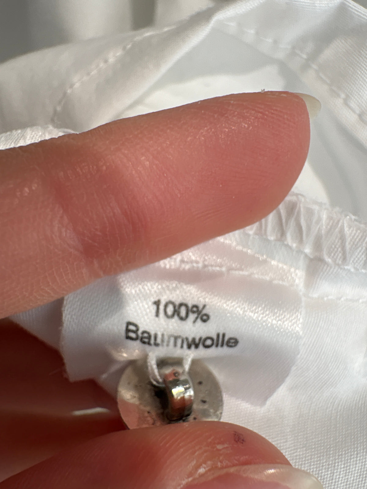 Cămașa vintage petite cu jabou din macrame lucrat manual din bumbac gros