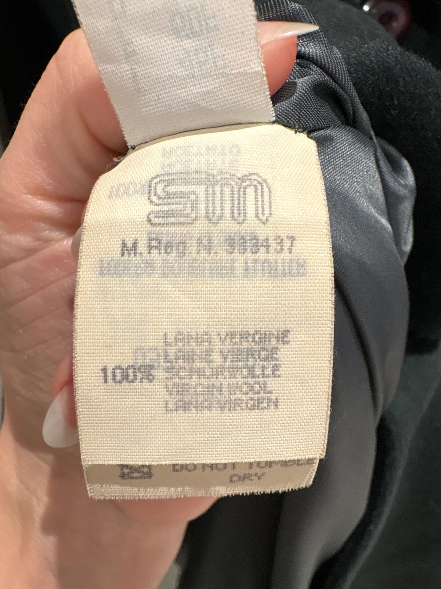 Palton ultra luxury Piacenza din stofă plină extrem de fină de lână forest green