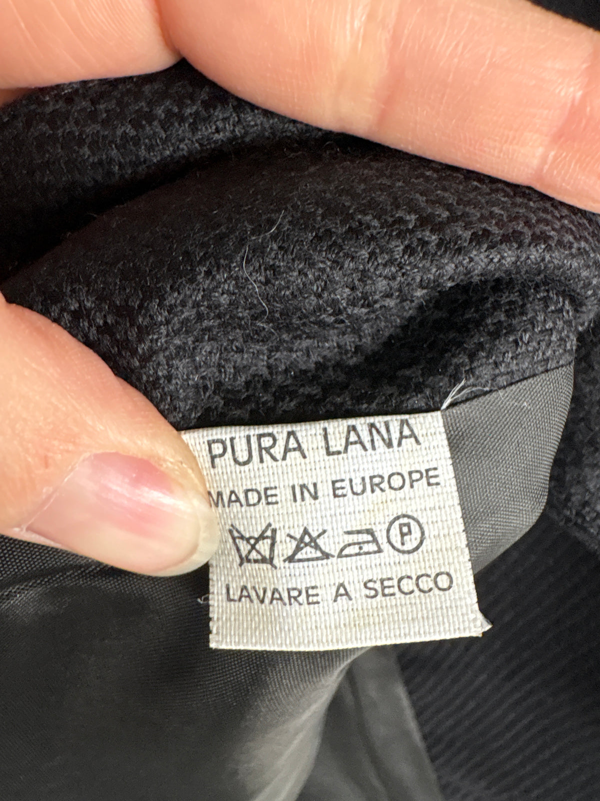 Sacou din tweed excepțional de lana cu nasturi metalici aurii ultra cambrat de la zi la seară