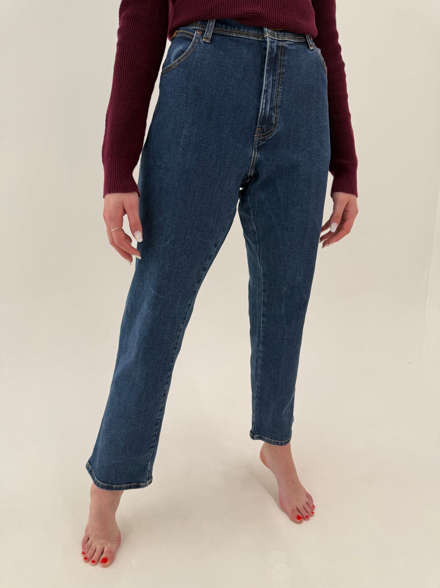 Jeans vintage premium dark wash modelatori