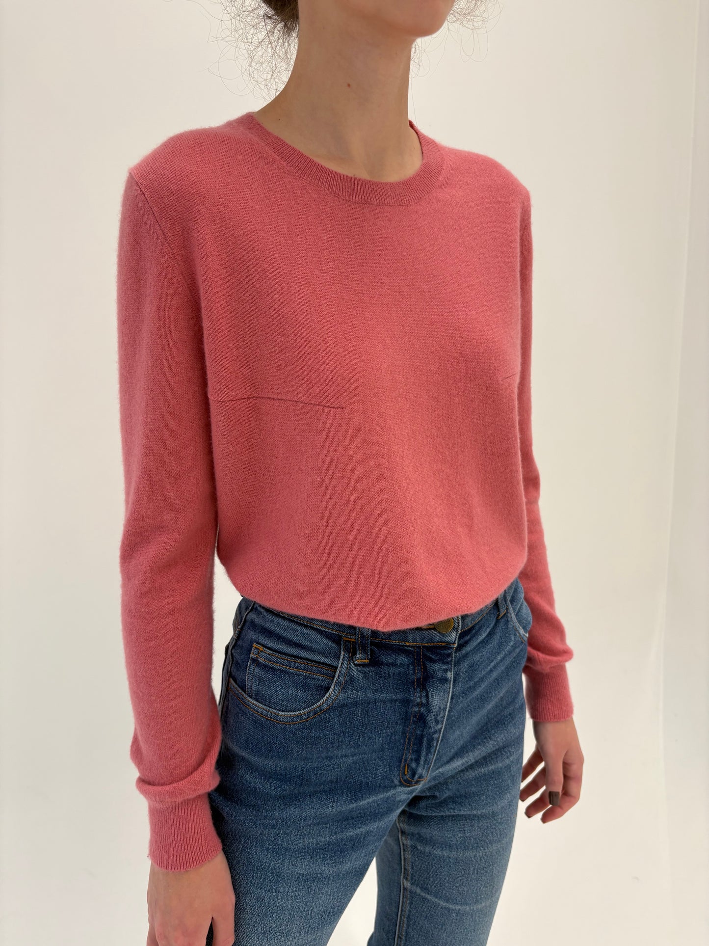 Pulover de cașmir multiply rose pink