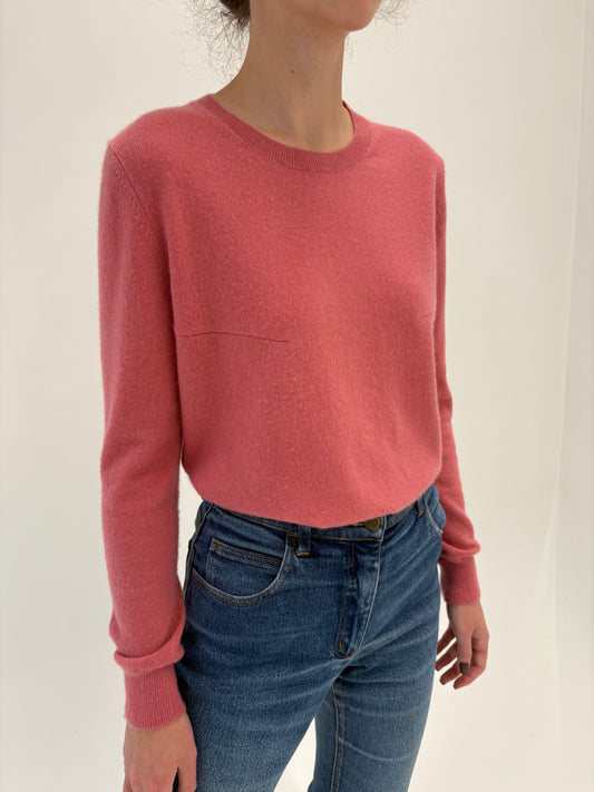 Pulover de cașmir multiply rose pink
