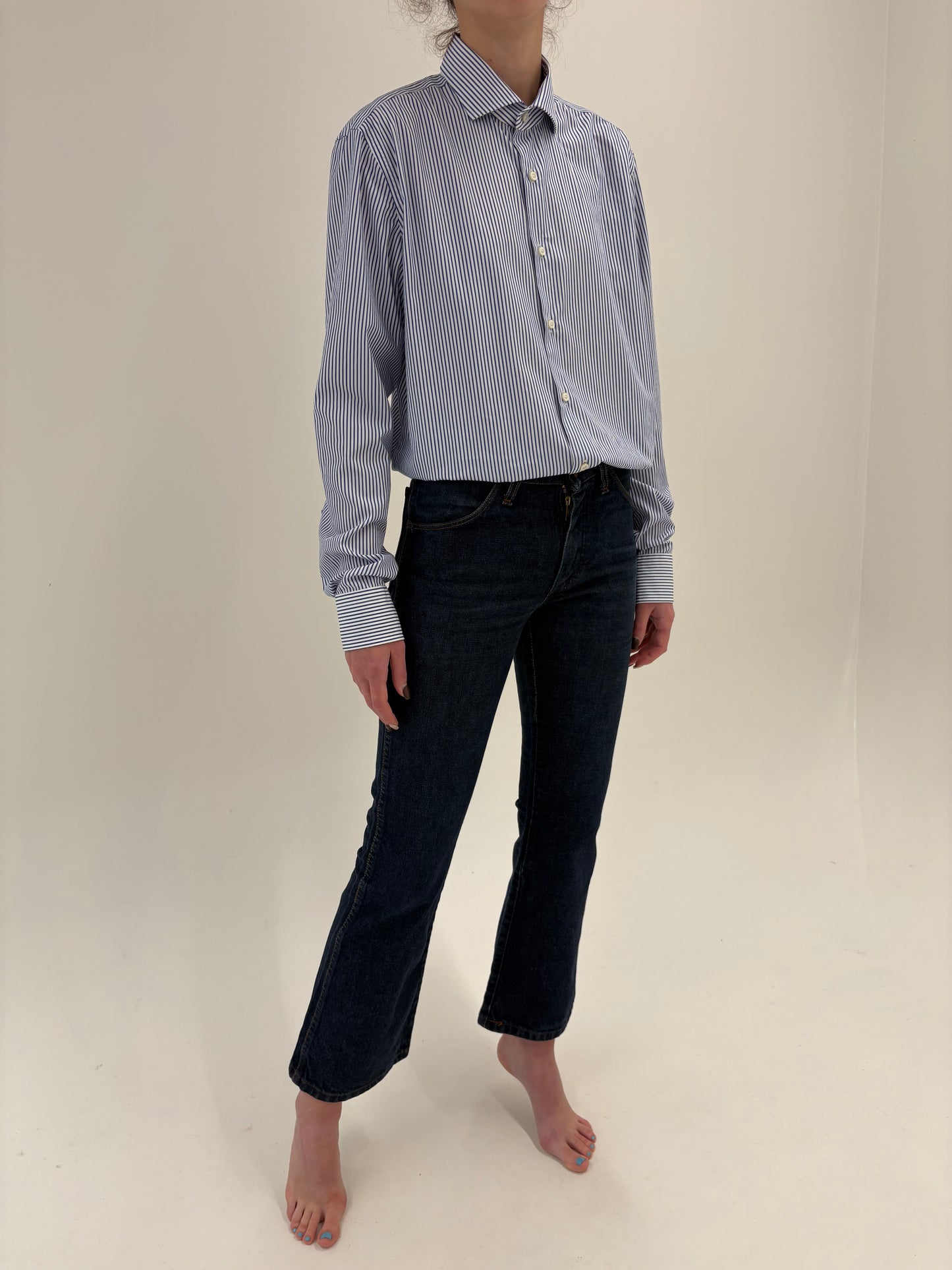 Jeans vintage premium bootcut dark wash in croi super actual