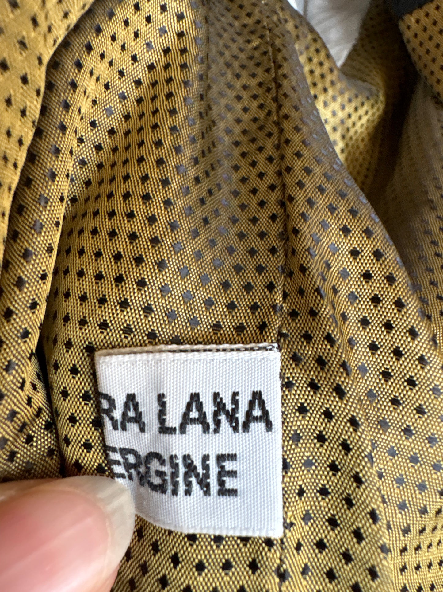 Sacou high end italian din tweed de lana mustard green