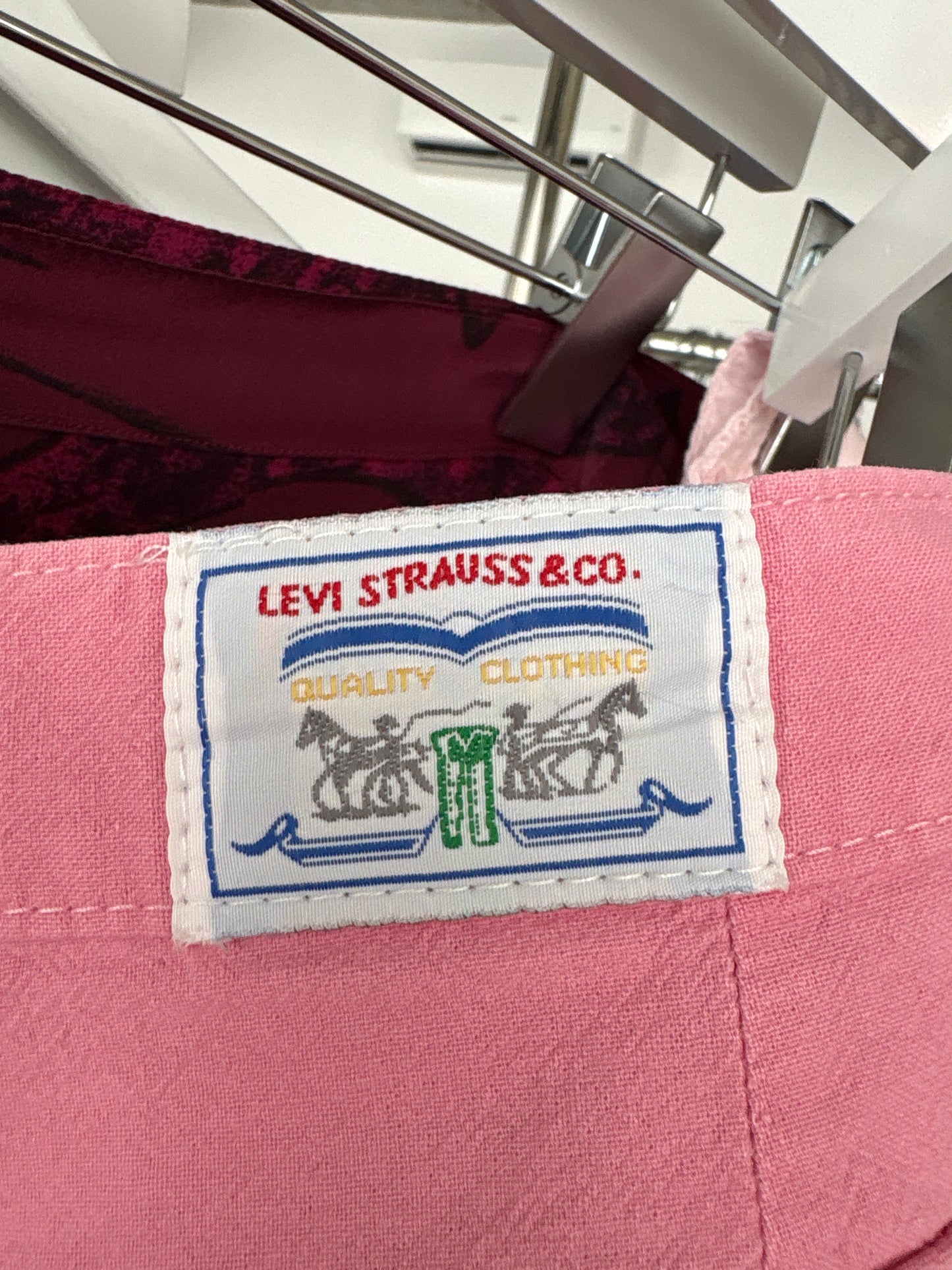 Pantaloni Levi’s old vintage de colecții sfârșit de ani 80 din pânză de bumbac