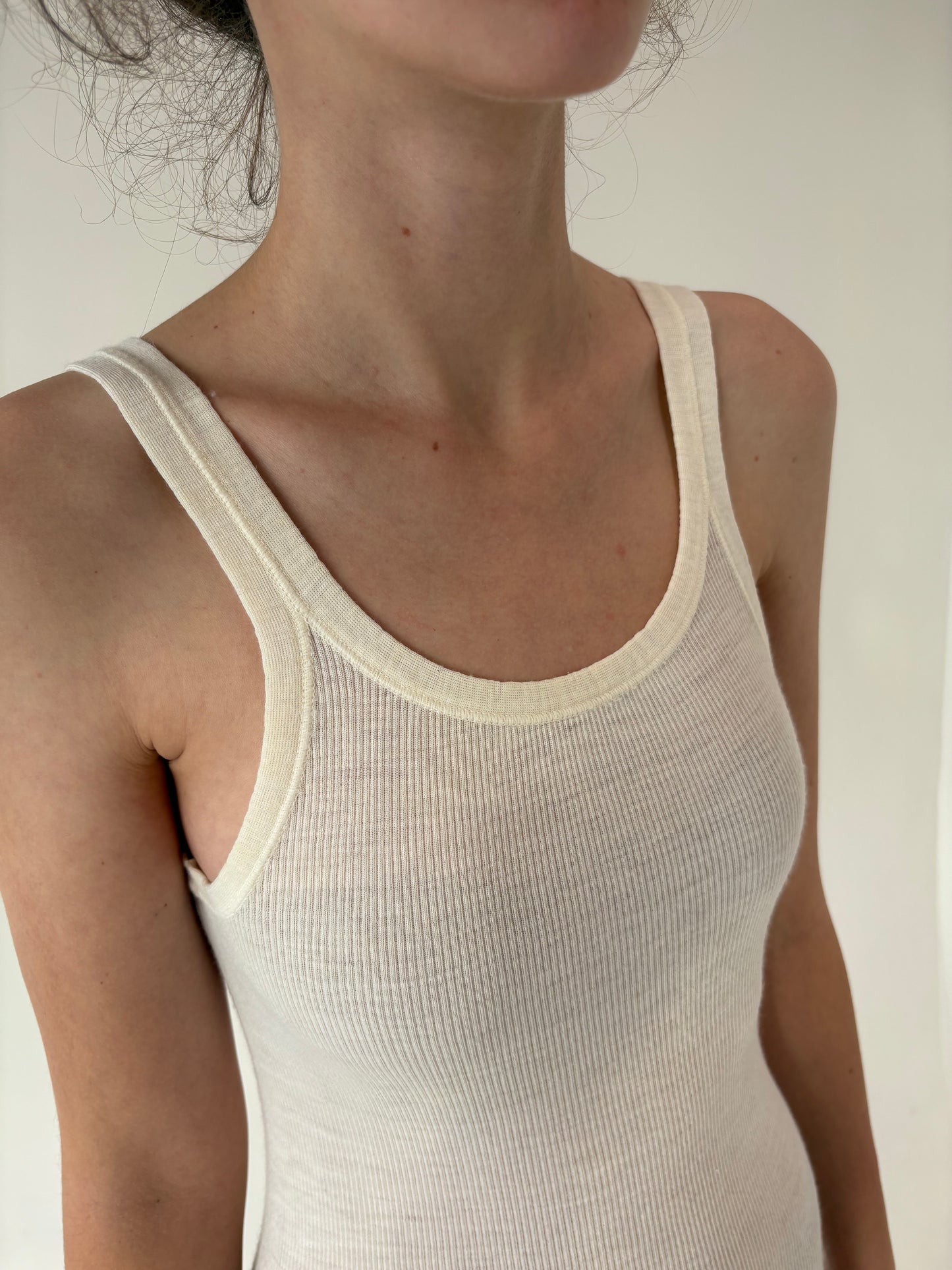 Maieu high end italian din lana extrafina ribbed