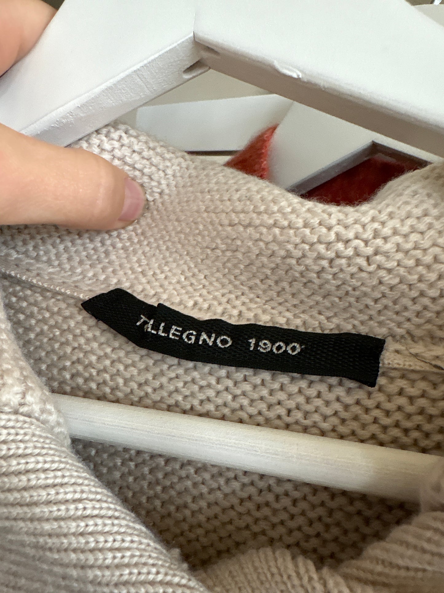 Jacheta high end italiană din lana merino extrafina de gramaj super mare