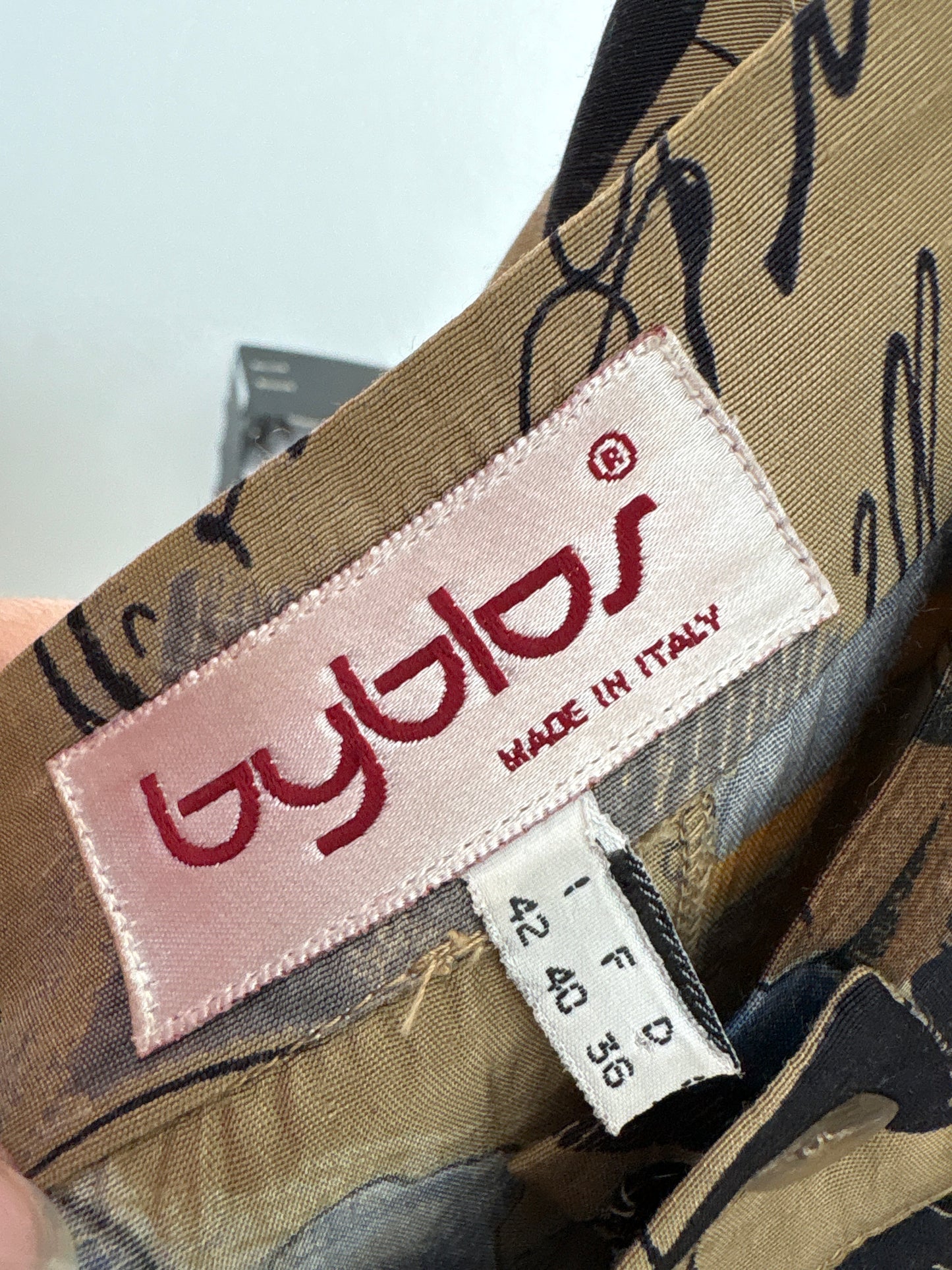 Fustă maxi luxury Byblos cu print și buzunare extrem de vaporoasă