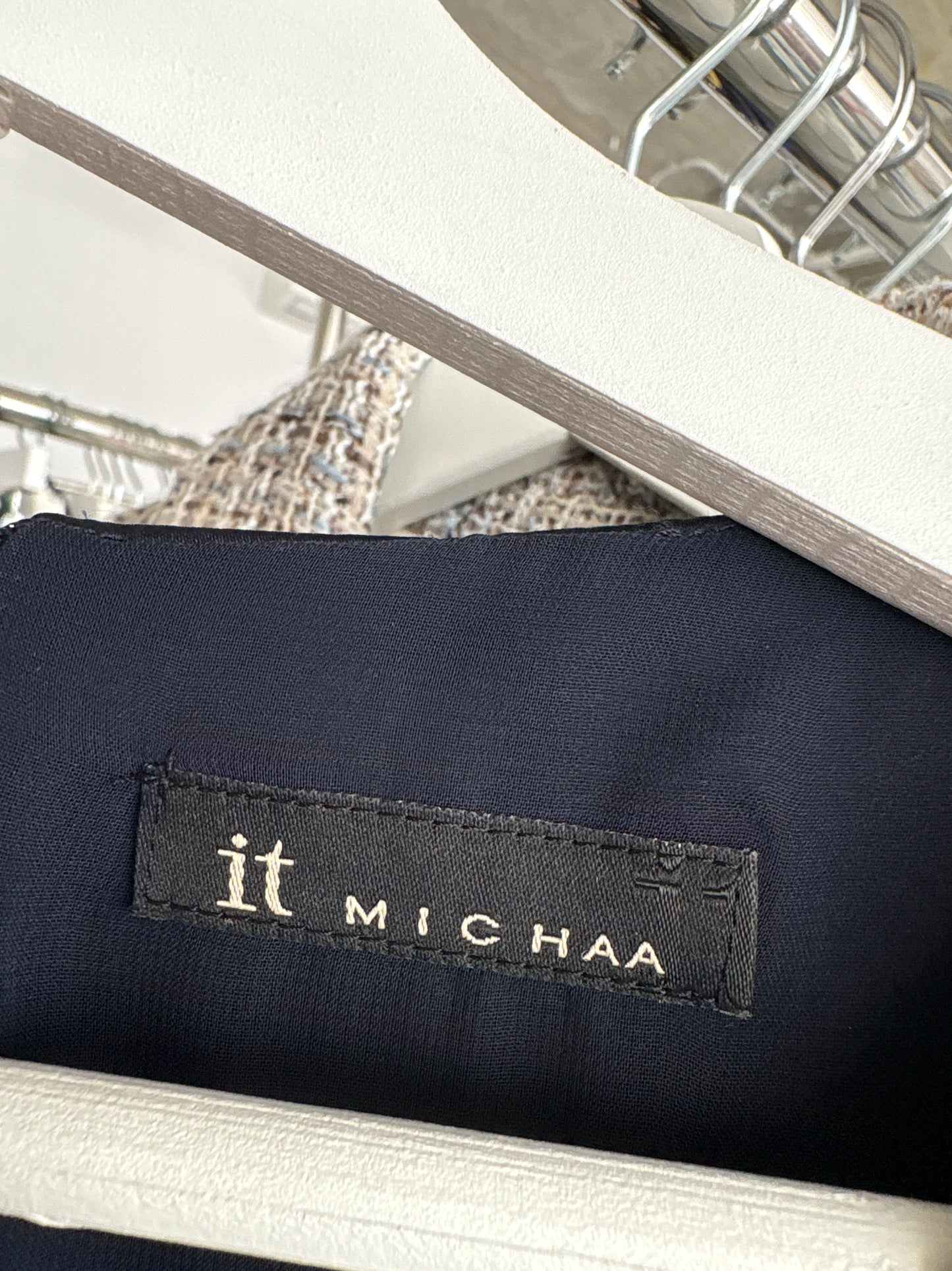 Rochie italiană din mătase naturală satinata texturată ultra cambrata