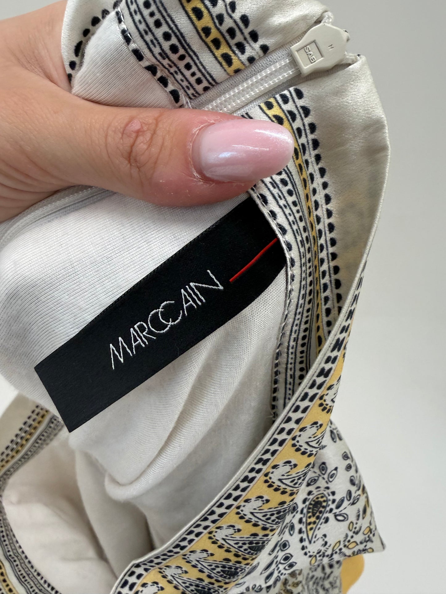 Fustă luxury Marc Cain din mătase naturală plisată și talie ultra înaltă