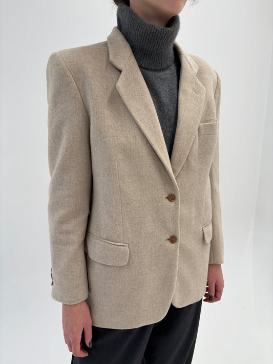 Sacou ultra luxury Loro Piana din stofă 100% cașmir
