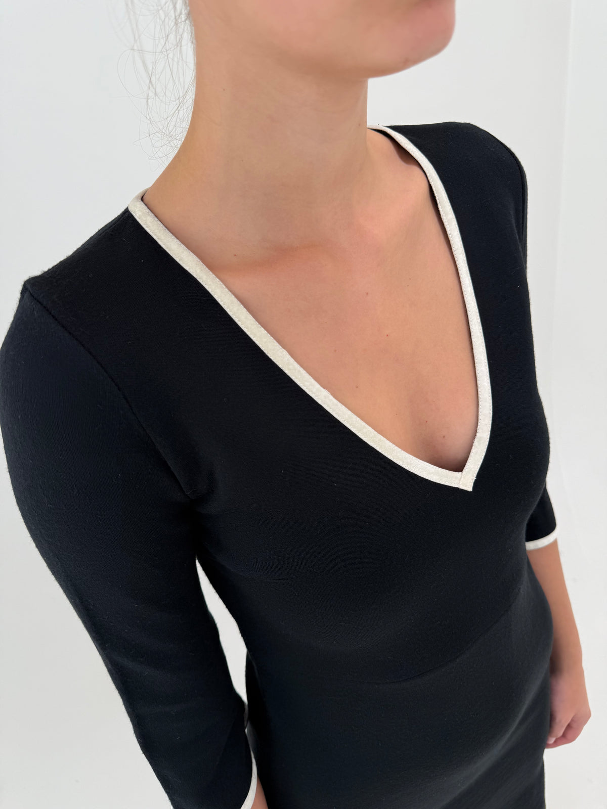 Rochie de brand premium italian Pinko din tricot extrafina din mix de lana