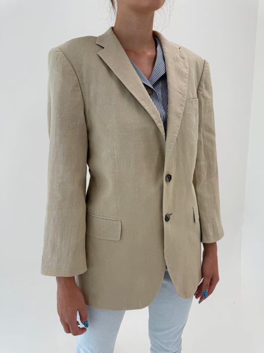 Sacou camel Tommy Hilfiger petite din in în croi clasic atemporal